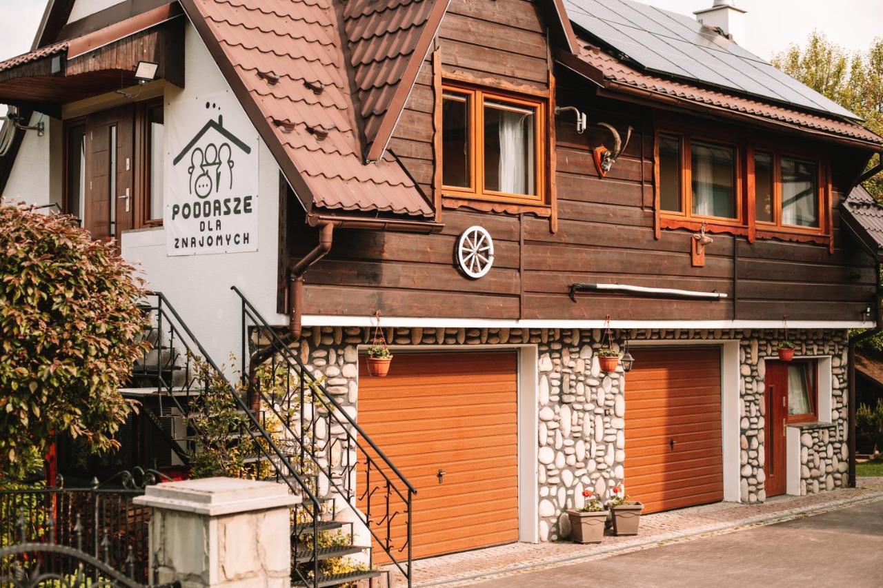 Poddasze Dla Znajomych - Apartament Z Goraca Balia Nad Jeziorem Czorsztynskim - Okolica Czorsztyn, Szczawnica, Velo Czorsztyn, Kroscienko, Zakopane, Gorce, Pieniny, Tatry Kluszkowce Exteriör bild